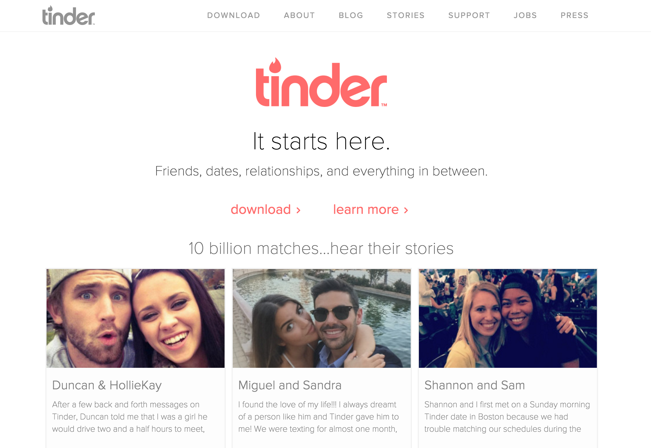 tinder dating site reviews